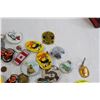 Image 4 : Assorted Pins, Keychains, etc.