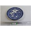 Image 1 : Blue and White Asian-Inspired Plate