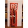 Image 1 : *Coca-Cola Plastic Store Display Sign - 24" x 76", Some Damage
