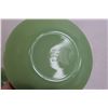 Image 4 : (2) Fire-King Jadeite Saucers