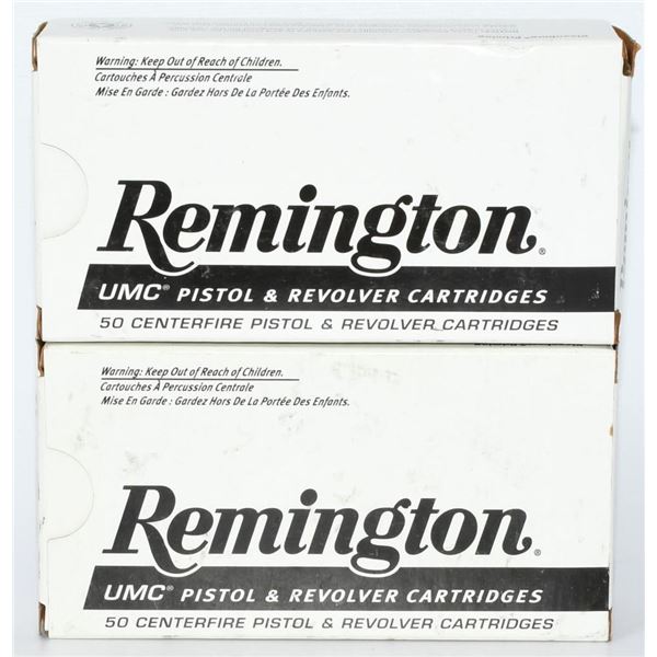 100 Rounds Of Remington 9mm Luger Ammo
