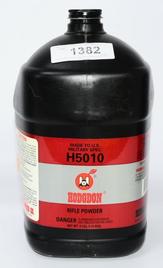 8 Lb Container Hodgdon H5010 Rifle Gun Powder
