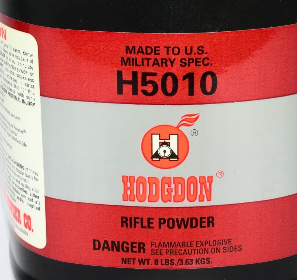 H5010 8 Lb Container Hodgdon H5010 Rifle Gun Powder
