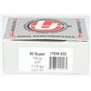 Image 2 : 140 Rounds of Underwood .40 Super Ammunition