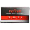 Image 2 : 50 Rounds of Fetter 12 Ga Premium Shotshells