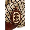 Image 7 : Gucci Brown Canvas Diamante Shoulder Bag