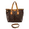 Image 1 : Louis Vuitton Brown Monogram Palermo PM Shoulder Bag