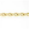 Image 5 : Vintage 14K Yellow Gold 6" Double Loop Open Ring Link Charm Chain Bracelet
