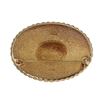 Image 4 : Christian Dior Gold Chain Round Brooch