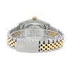 Image 9 : Rolex Mens Silver Index 2T Yellow Gold And Steel Datejust Wristwatch 36MM