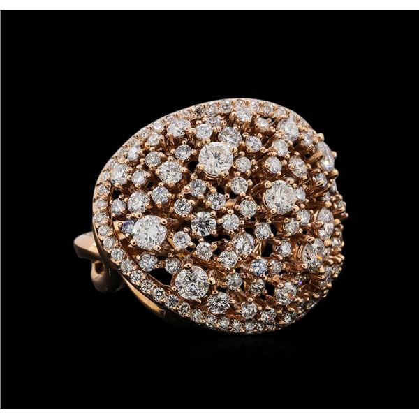 14KT Rose Gold 2.34 ctw Diamond Ring