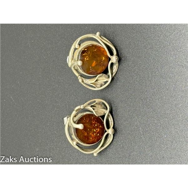 AMBER EARRINGS