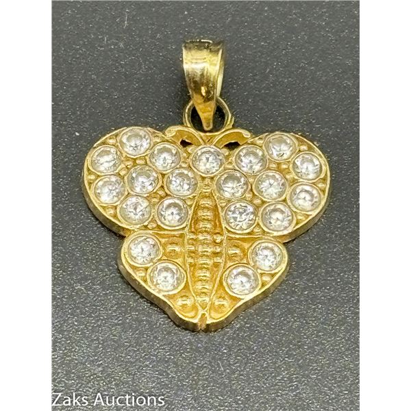 GOLD BUTTERFLY CHARM