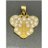 Image 1 : GOLD BUTTERFLY CHARM