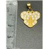 Image 3 : GOLD BUTTERFLY CHARM