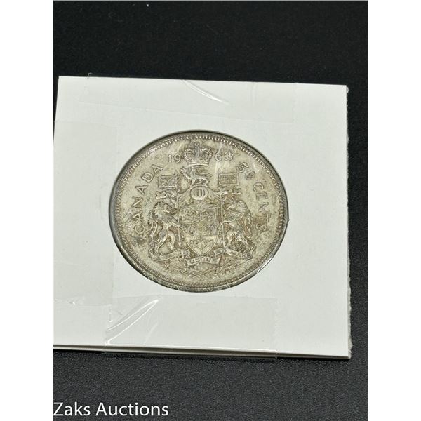 1963 SILVER 50 CENT