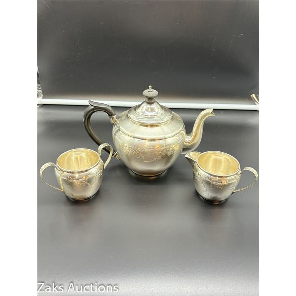 STERLING SILVER TEA SET