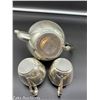 Image 6 : STERLING SILVER TEA SET