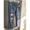 NEW REVIIVAL WOMENS SKINNY MOTO DESTRUCTION