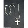 Image 5 : .925 SILVER CROSS STAMPED MJI ITALY