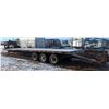 Image 3 : 2003 SWS 40' GOOSENECK FLAT DECK TRI-AXLE TRAILER