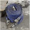 Image 1 : LOT OF 3 ROLLS OF 2.5" HOSE W/ QUICK CONNECTS