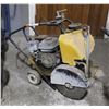 Image 1 : ZUTA 13" WALK BEHIND CONCRETE CUTTING SAW