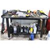 Image 1 : 5' METAL WORK TABLE W/ UNDERSHELF 60" X 30.5" X 36