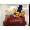 Image 1 : SIGNED MATT GROENING SIMPSONS 8X10 AMERICAN COLLECTIBLES COA