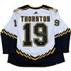 Image 1 : JOE THORNTON SIGNED BOSTON BRUINS REVERSE RETRO ADIDAS JERSEY (FROZEN POND COA)