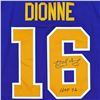 Image 2 : MARCEL DIONNE SIGNED LA KINGS JERSEY FROZEN POND COA