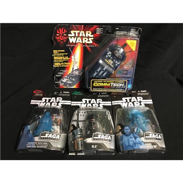 MINT ON CARD STAR WARS ACTION FIGURE LOT