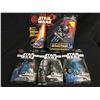 Image 1 : MINT ON CARD STAR WARS ACTION FIGURE LOT
