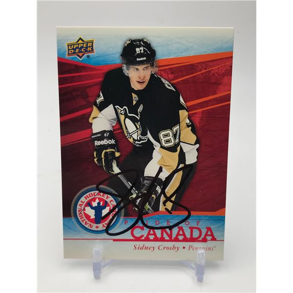 2014 UPPER DECK  NHL CARD DAY NO.NHCD12 SIDNEY CROSBY AUTO