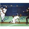 Image 1 : Joe Carter/Kelly Gruber Autographed Toronto Blue Jays 8X10 Photo