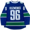 Image 1 : Andrei Kuzmenko Autographed Vancouver Canucks Replica Jersey