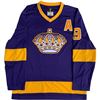 Image 2 : Bernie Nicholls Autographed Los Angeles Kings Replica Jersey