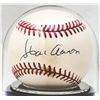 Image 2 : HANK AARON SIGNED RAWLINGS BASEBALL (BECKETT COA)