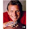 Image 1 : JOE MONTANA SIGNED 8 X 10 (BECKETT COA)