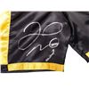 Image 2 : FLOYD MONEY MAYWEATHER SIGNED BOXING TRUNKS (BECKETT COA)