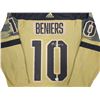 Image 2 : MATTY BENIERS SIGNED SEATTLE KRAKEN SALUTE TO SERVICE PRO JERSEY (FANATICS COA)