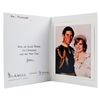 Image 2 : PRINCESS DIANA AND PRICE CHARLES SIGNED CHRISTMAS CARD (BECKETT LOA)