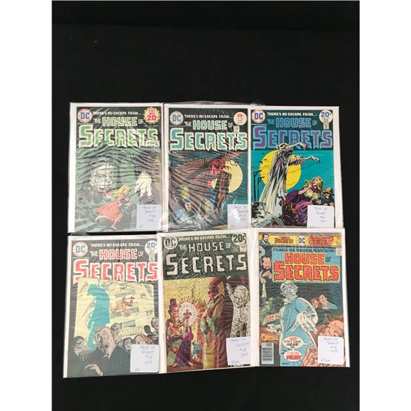 DC COMICS HOUSE OF SECRETS COMIC BOOK LOT