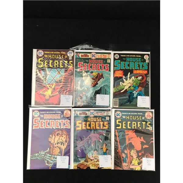 DC COMICS HOUSE OF SECRETS COMIC BOOK LOT