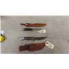 Image 1 : 2 Hunting Knives : Mibro 7'' , Western 8 1/2''