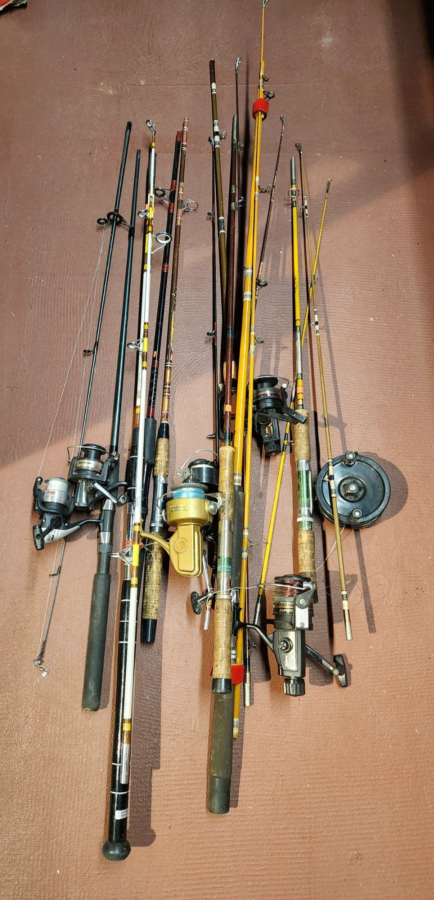 Vintage Fishing Rod Lot