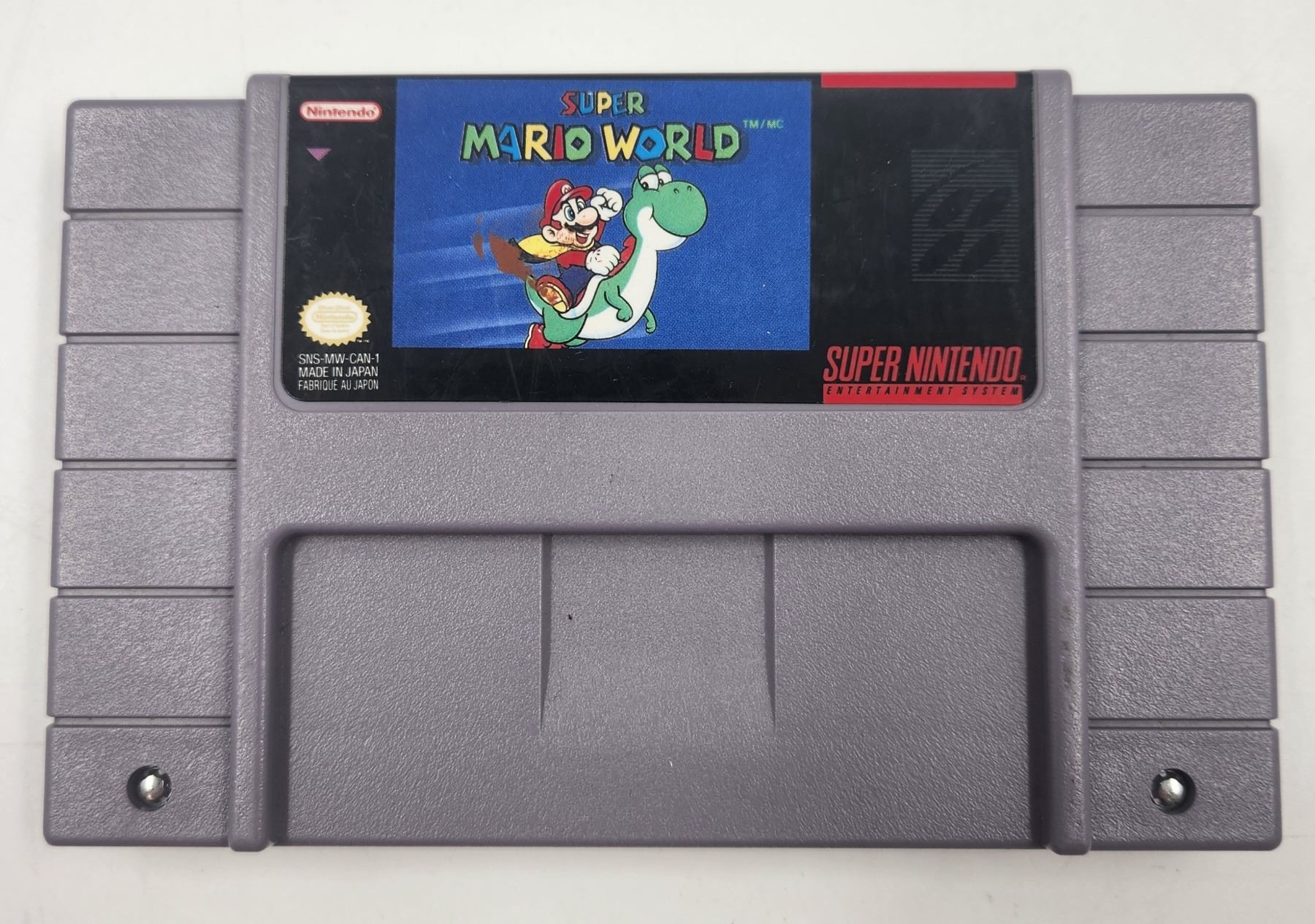 Super Nintendo Super Mario World Video Game