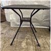 Image 2 : 2 Metal Patio Tables