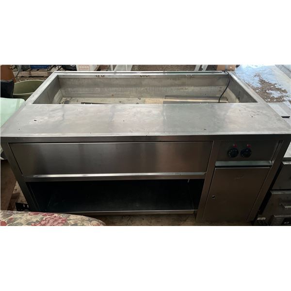 Quest BainMarie Hot Food Table  58Wx37Dx35H