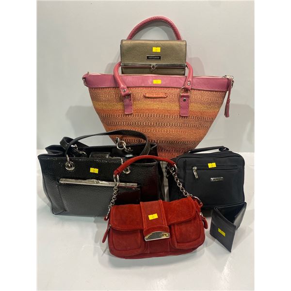 Collection of Purses, Handbags and Wallets brands include Nine West and more